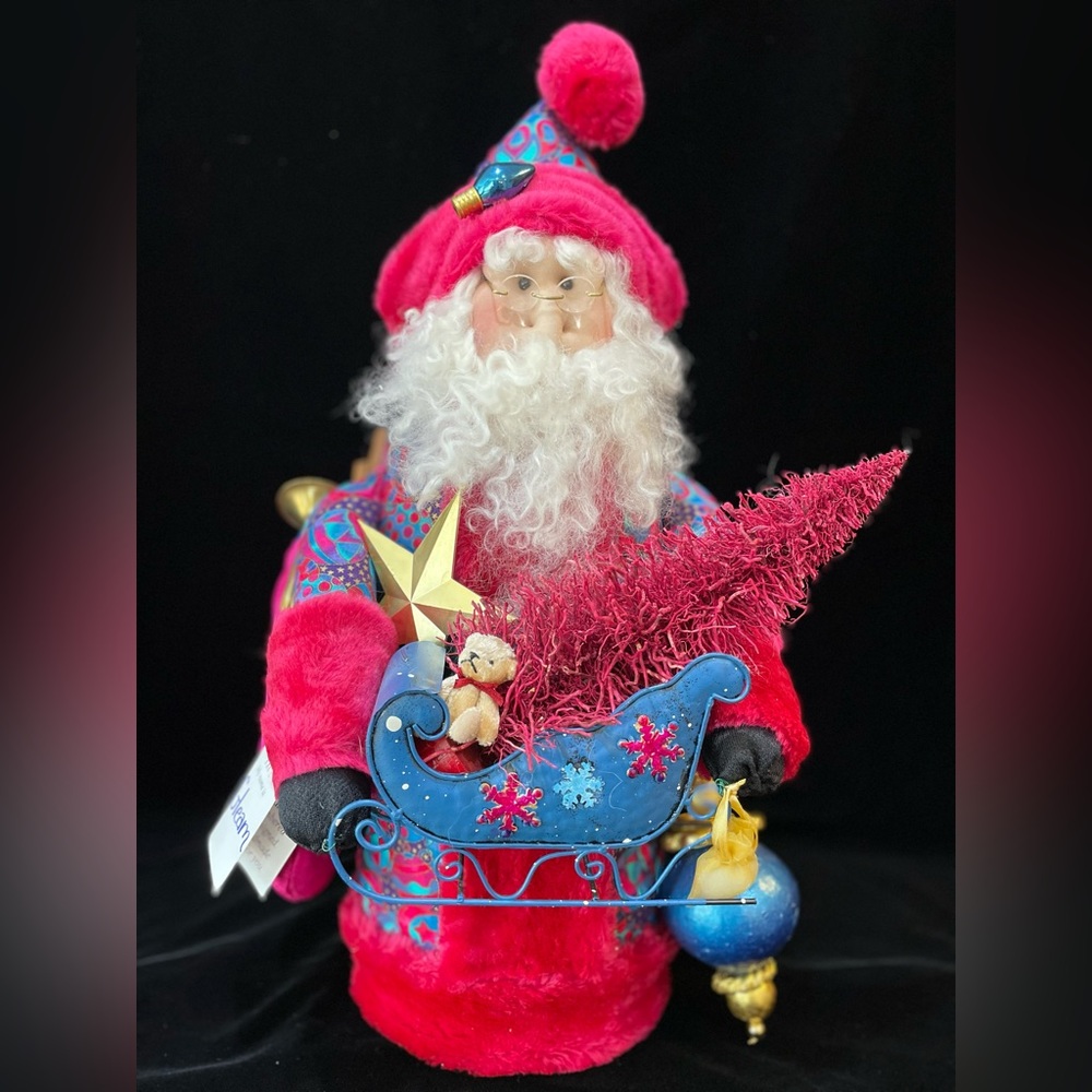 Handmade, one of a kind, vintage Santa’s